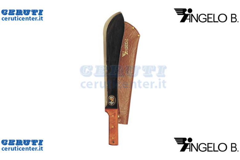 Machete Caccia Con Fodero Cuoio