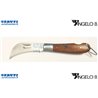 Coltello Innesto Inox 1/2 Volta 19 Manico Legno