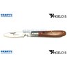 Coltello Innesto Da Tasca Inox Manico Legno