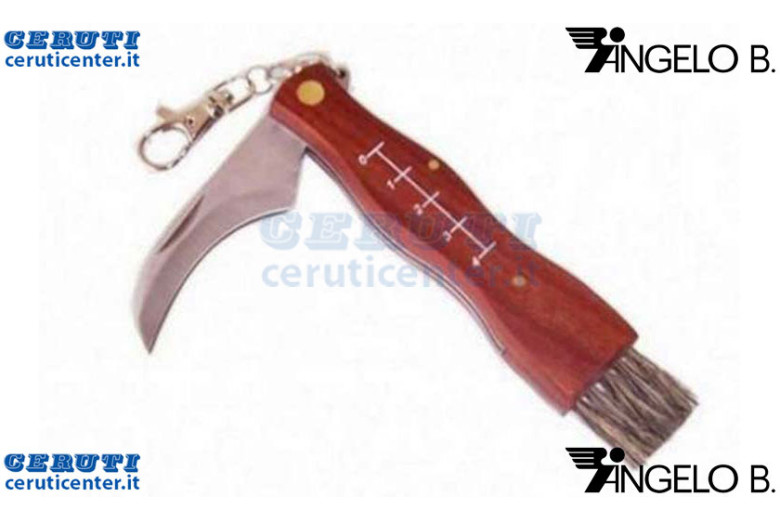 Coltello X Funghi Manico Legno