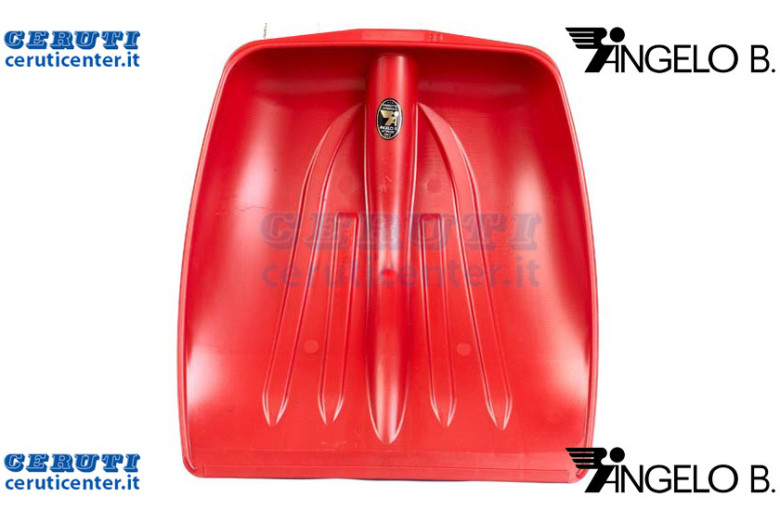 Pala Neve Plastica A Cucchiaio S/Lamina