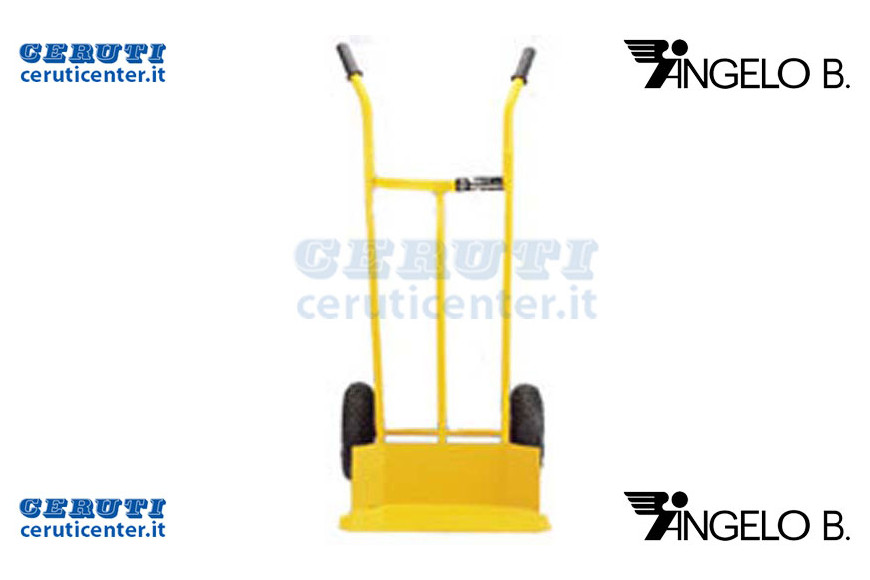 Carrello Portasacchi In Acciaio R/Piena