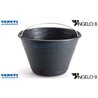 Secchio Plastica Nero 34