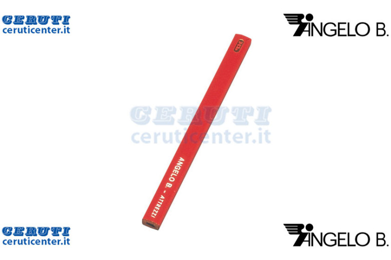 Blister 12 Pz. Matita Faleg. Rossa 18