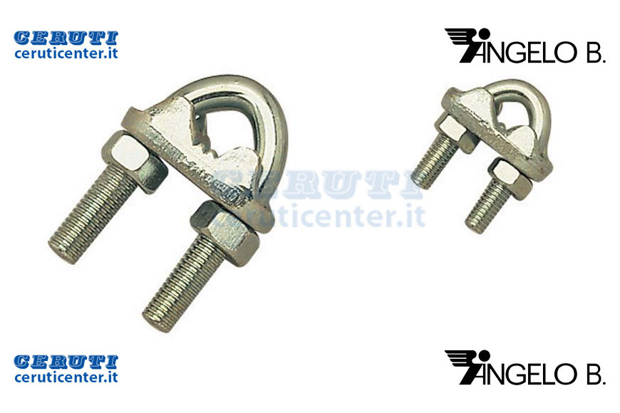 Morsetto Zincato Mm.20 - 3/4"