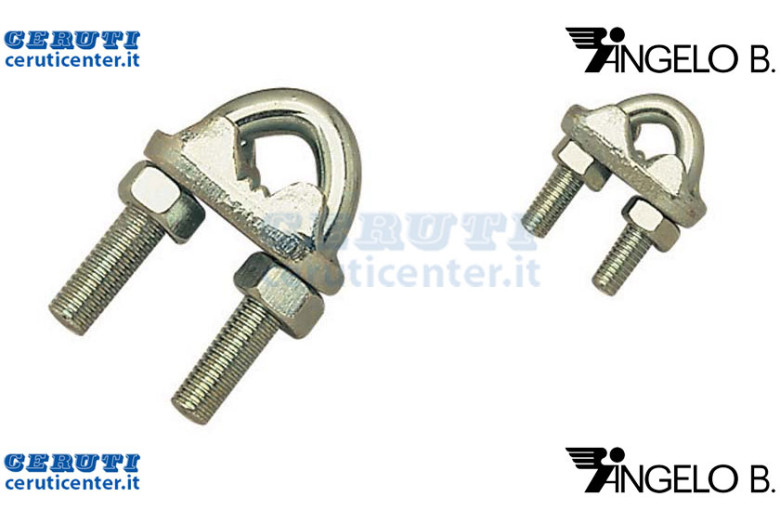 Morsetto Zincato Mm.22 7/8"