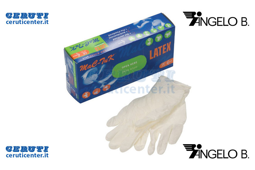 Guanti Lattice Monouso Pz. 100