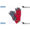 Guanti Nylon Ninja Dorso Gomma 8