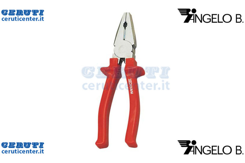 Pinza Universale Crom. Cm. 20 M.Ci Isol.