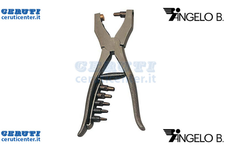 Pinza A 6 Fustelle In Acc. Forgiato
