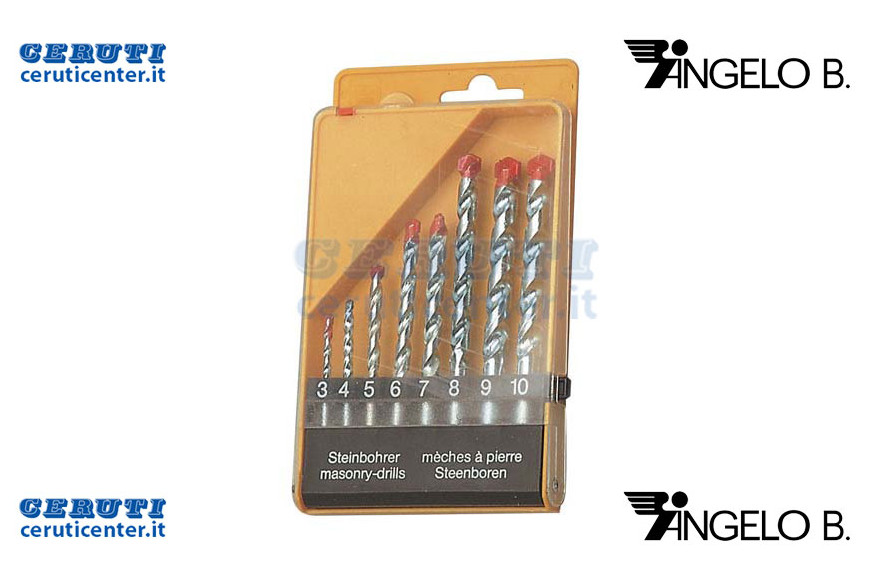 Serie Punte Muro 8 Pz Da 3 A 10