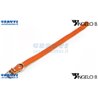 Collare Cane Bufalo Arancio 2X44