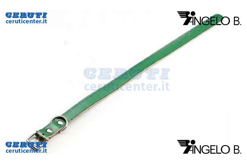 Collare Cane Cuoio 2X44