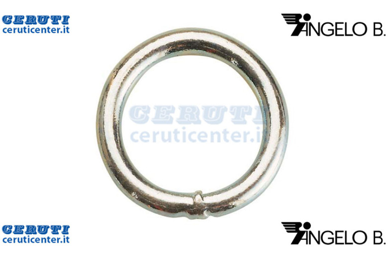 Anelli Per Catena Zincati N 6/ Mm.30