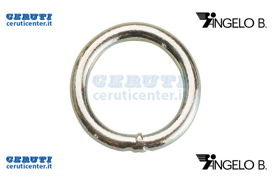 Anelli Per Catena Zincati N 7/ Mm. 40