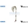 Flabello Battifuoco Manico Legno 120