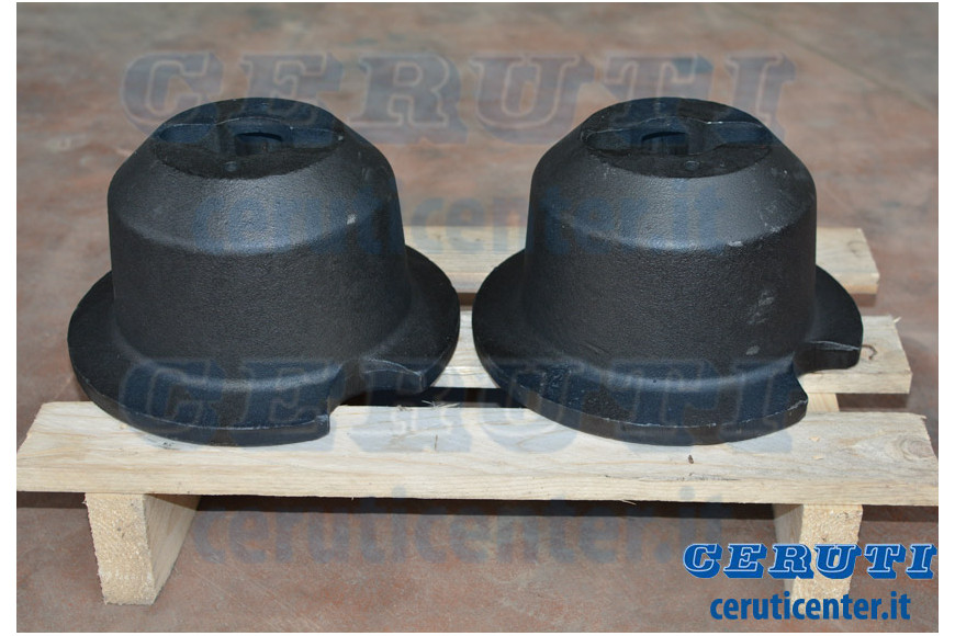 Coppia Zavorre 34Kg Per Ruote 6.5-80-12 per Motocoltivatori BCS Ferrari Pasquali - Originale BCS - 92248720