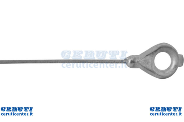 Câble avec Oeillet Terminal 1,4X2,5 - Ag 0830004