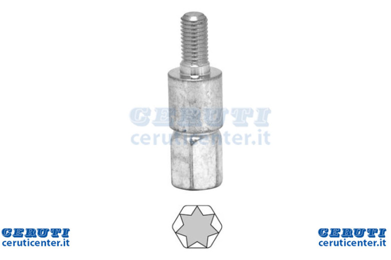 Ranurado inserto 7 dientes - Ag 1469001