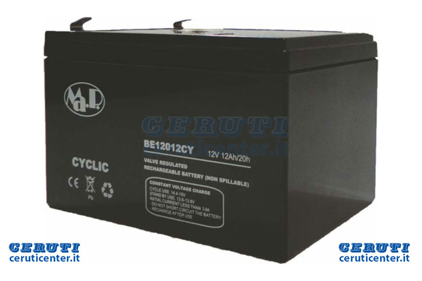 Battery 12V-12Ah Ashore - Ag 0200120
