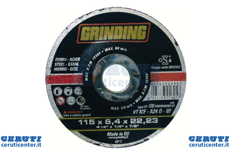 Disco de Cutting 115X3,2 - Ag 0109002