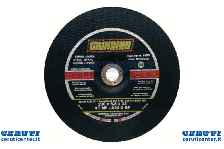 Disque de Emery 230X 7 - Ag 0109005