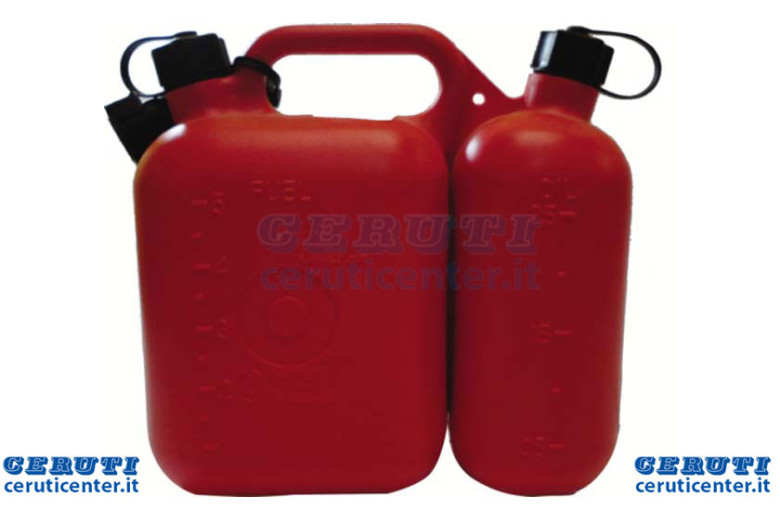 6 Double Canister / 2,5lt plastique - Ag 0150002