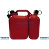 6 Double Canister / 2,5lt plastique - Ag 0150002
