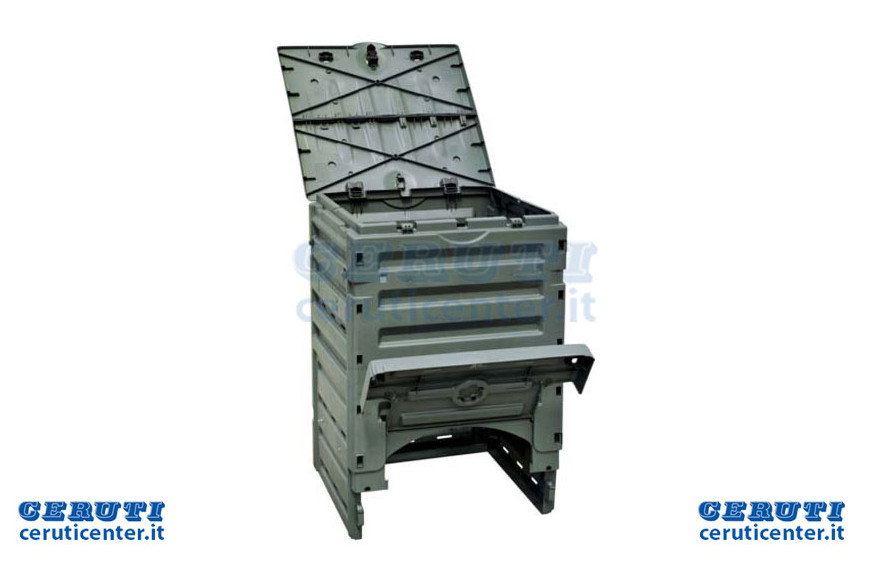Composter 60 X 60 X 90H cm Capacité 300 litres - V002889