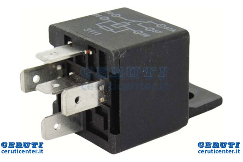 Relais 12 V 5 Poli universal - Ag 0213020