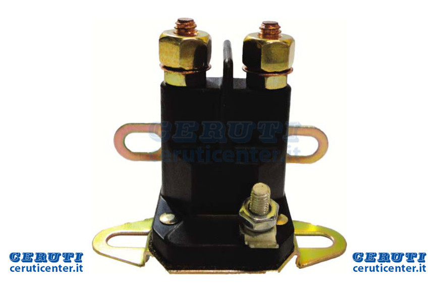 Electrovanne 12V A 3 pôles d'attaque Lat. - Ag 0215001