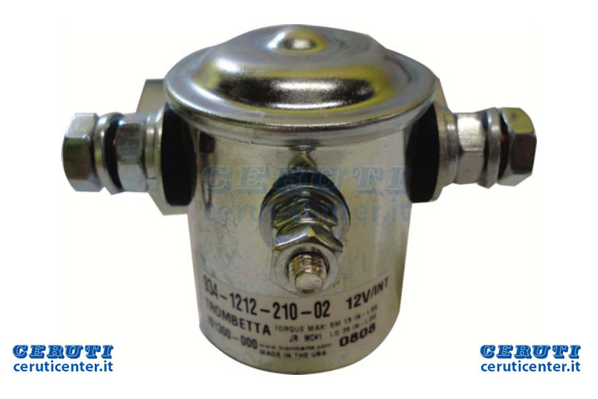 Electrovanne 12V A 3 pôles Snapper - Ag 0215003