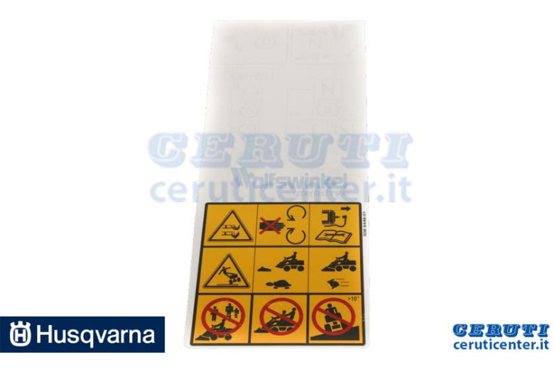 Etichetta - Originale Husqvarna - 506944801