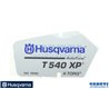 T540Xp Label - Original Husqvarna - 506 941 901