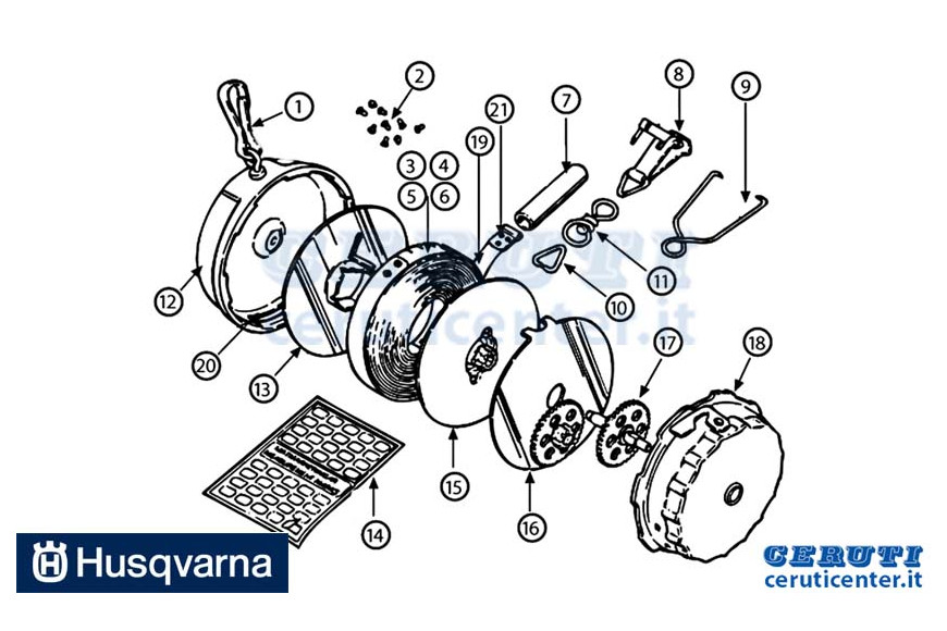 Cinta extremos - Original Husqvarna - 505697206