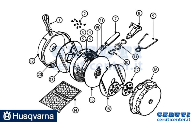 Cinta extremos - Original Husqvarna - 505697206
