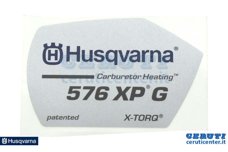 Étiquette - Original Husqvarna - 504094102