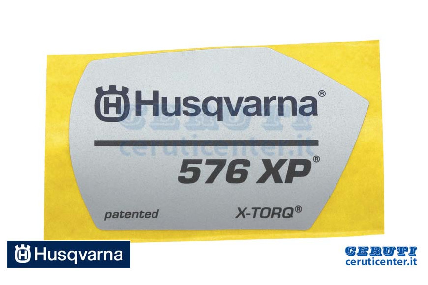 Adesivo Avviamento - Originale Husqvarna - 504094101