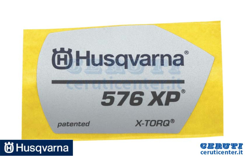 El fondo de comercio adhesiva - Original Husqvarna - 504094101