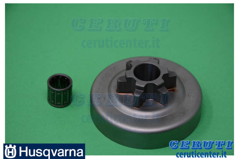 Pignone 3/8 '' 6 dents - Husqvarna d'origine - 501 290 501