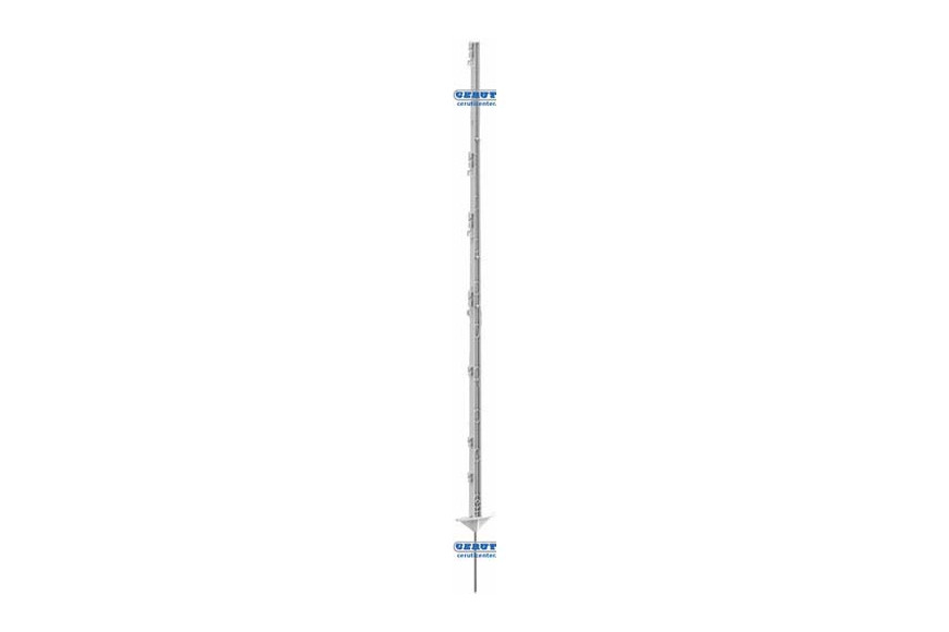 Piquet Blanc En Plastique Classic Hauteur 156 Cm Pointe 21 Cm