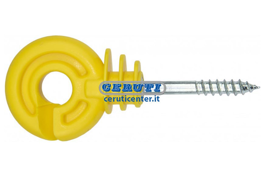 Isolatore Anello E Supp.Giallo 25Pz