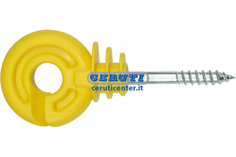 Isolatore Anello E Supp.Giallo 25Pz