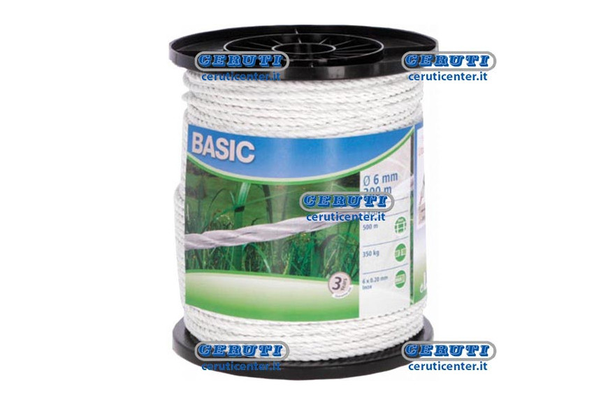 Corde Pour Clôtures Basic Ø 6 Mm Longueur 250 M