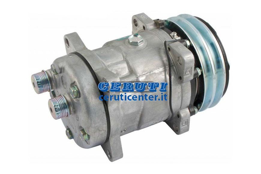 Compressore Eco 5H14 Rot.Or N-H 6631 Per Gas R134 Tensione 12 V Puleggia 2 X 132 Mm