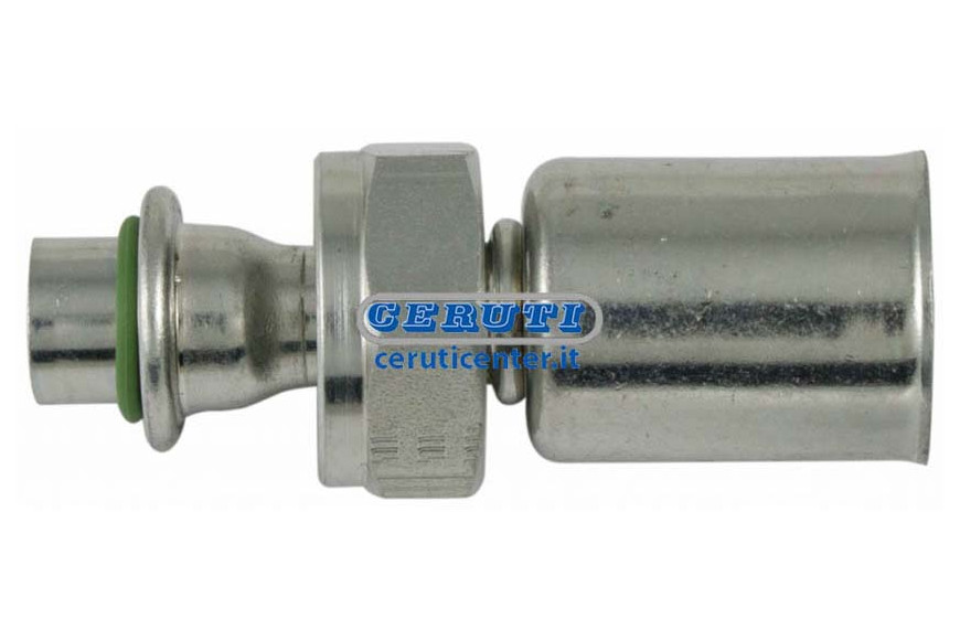 Racor Hembra Recto A 90º Con O.R. Y Anillo Giratorio Rotolock