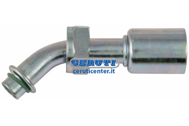 45° Female Fitting With O-Ring And Rotolock Swivel Ring