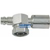 90° Aufschraubung Mit: O-Ring - Drehmutter Rotolock - Ventil Hoher Und Niedriger Druck Für R134