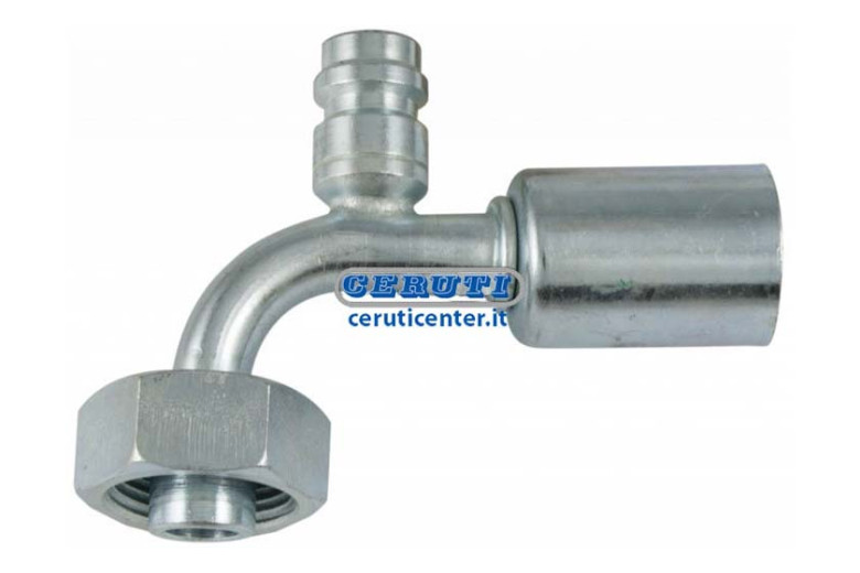 90° Aufschraubung Mit: O-Ring - Drehmutter Rotolock - Ventil Hoher Und Niedriger Druck Für R134