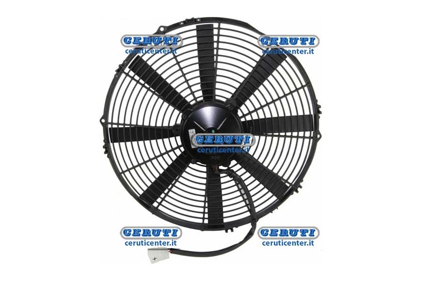 Elettroventola D.385 12 V Tensión 12 V Diámetro Externo 413 Mm